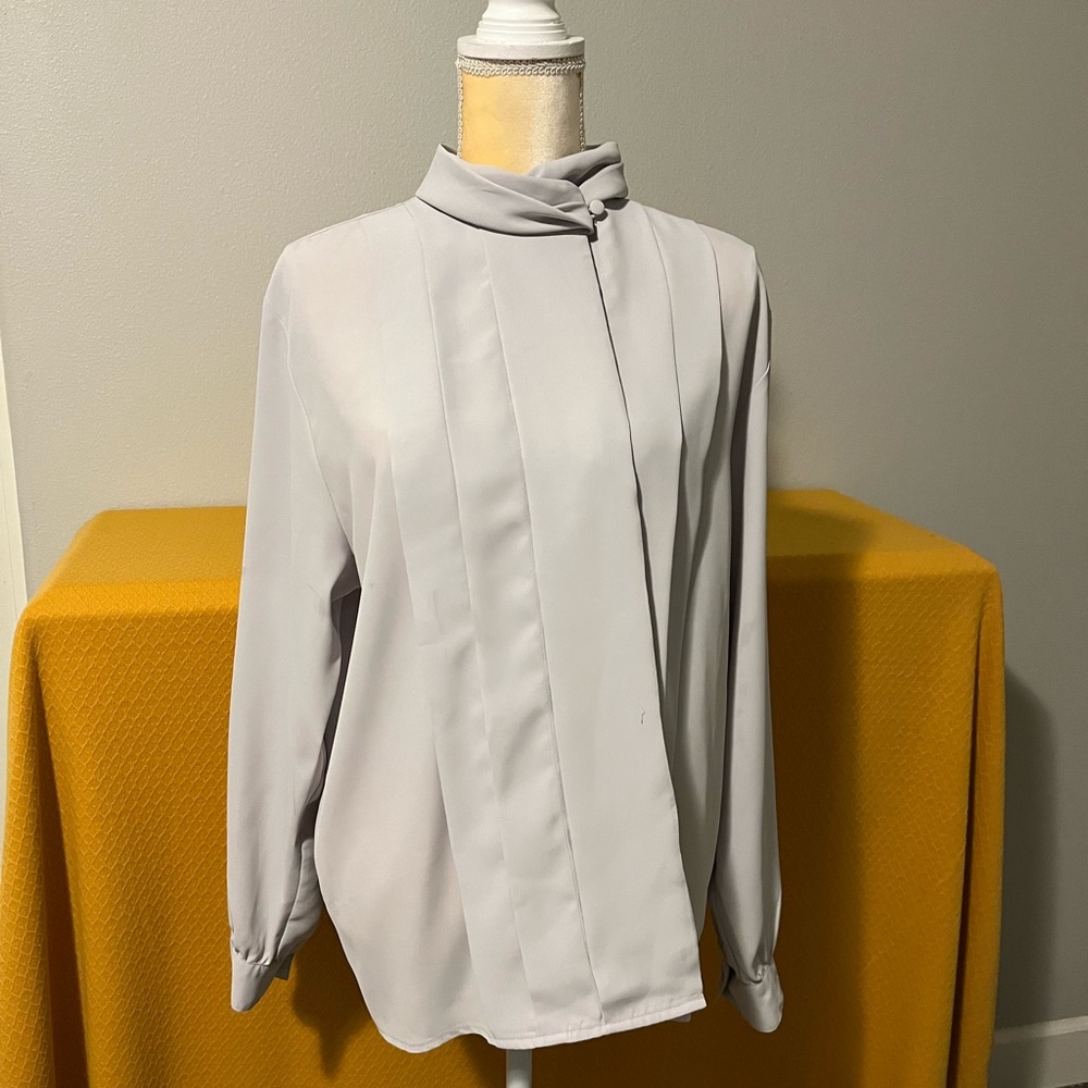 Light gray turtleneck